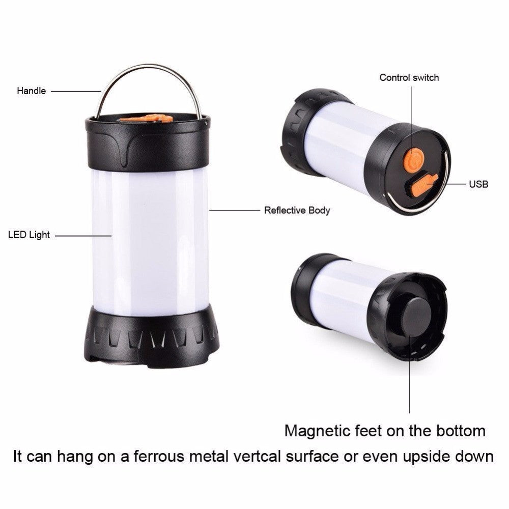 LED Camping Lantern Flashlight