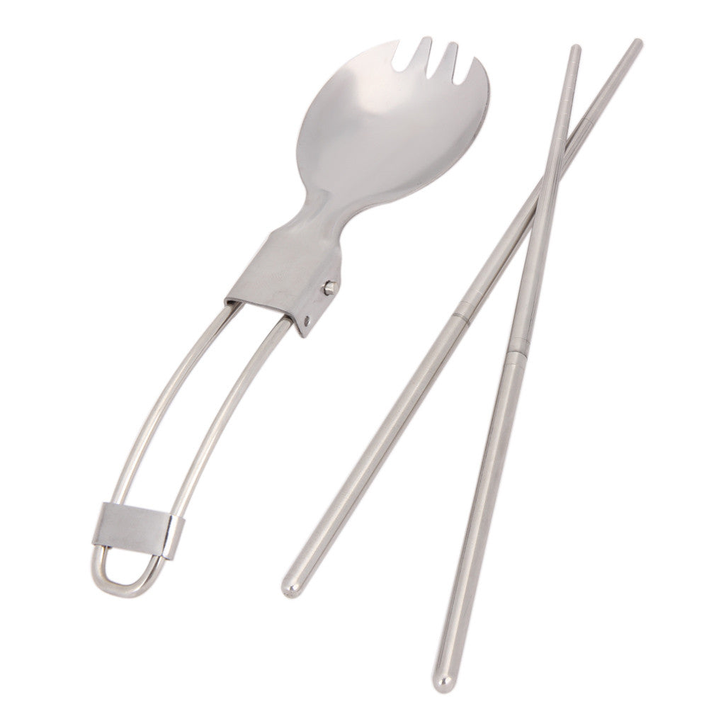 Chopsticks Folding Spoon Set