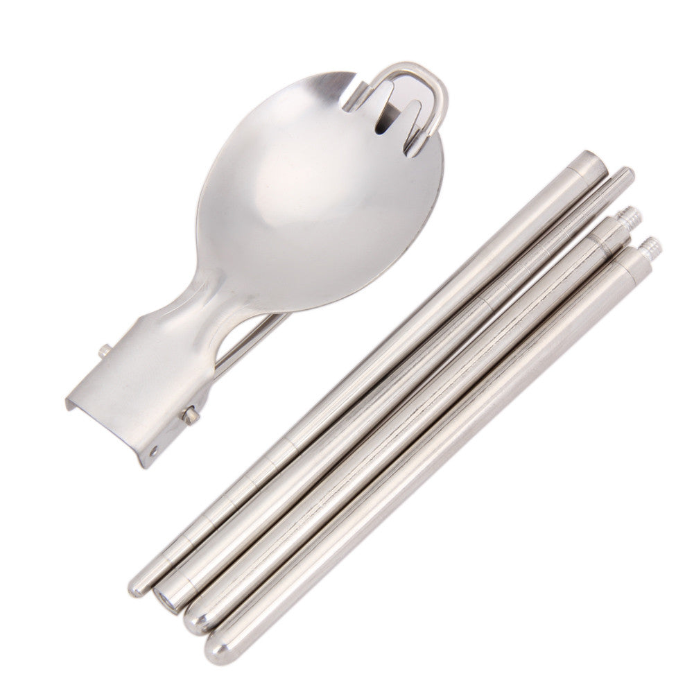Chopsticks Folding Spoon Set