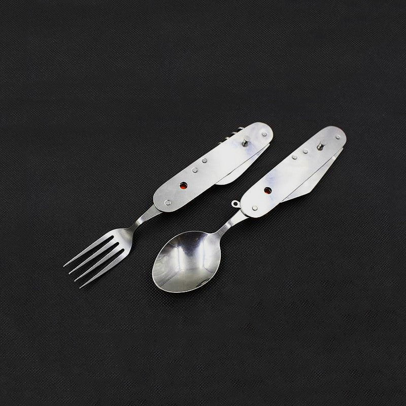 Folding Spoon Fork Knife Set