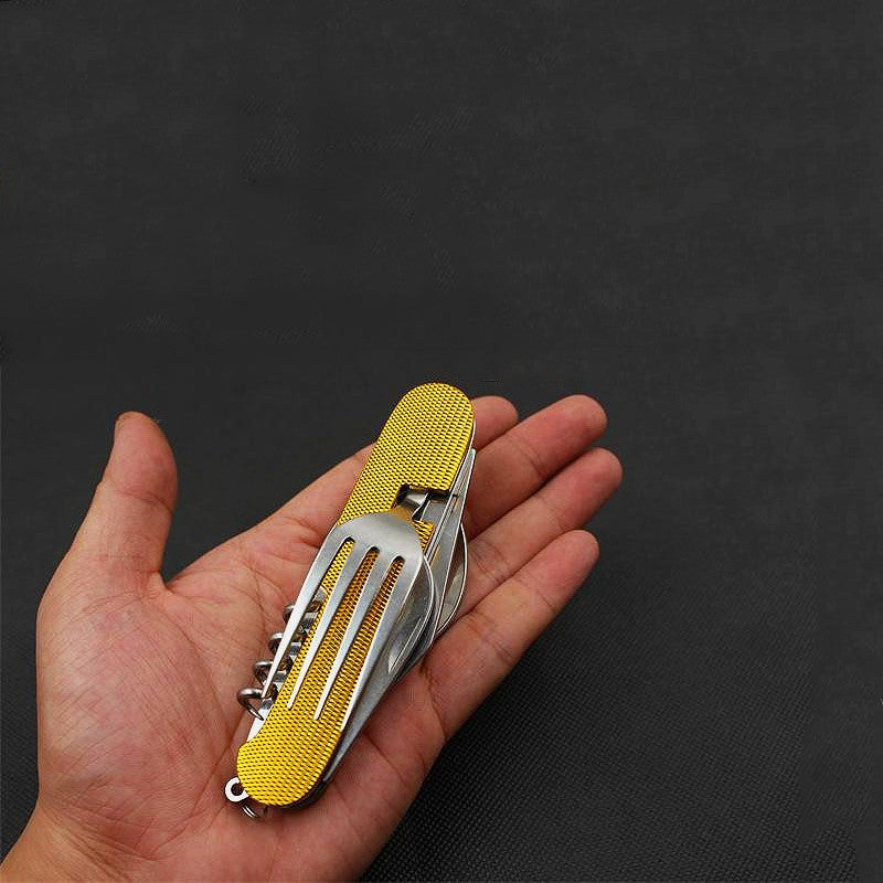 Folding Spoon Fork Knife Set