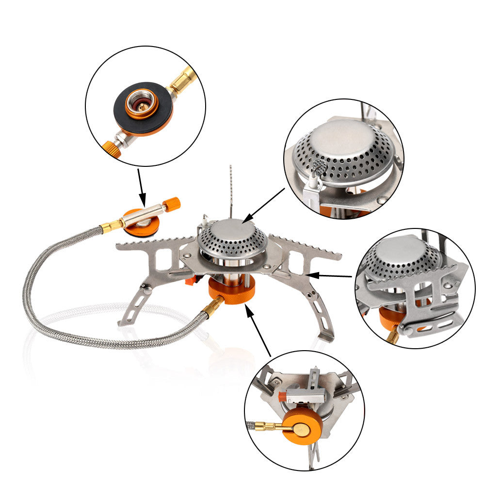 LIXADA Folding Outdoor Gas Stove