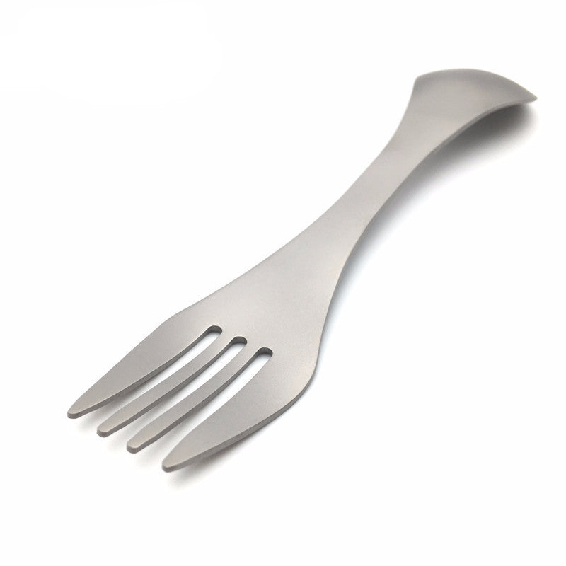 Portable Spoon Fork Spork Titanium