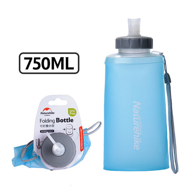 750ml Collapsible Silicone Water Bottles