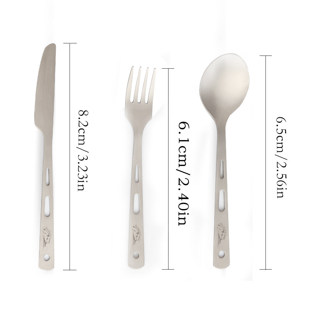 Titanium Tableware
