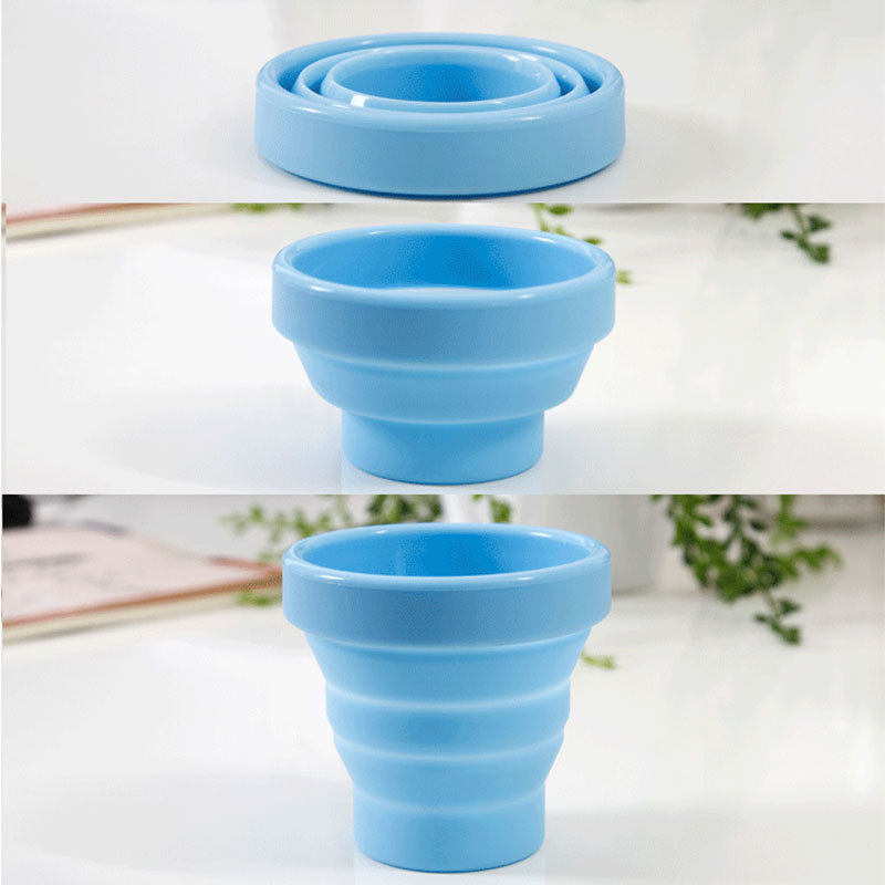 Silicone Retractable Folding Water Cup