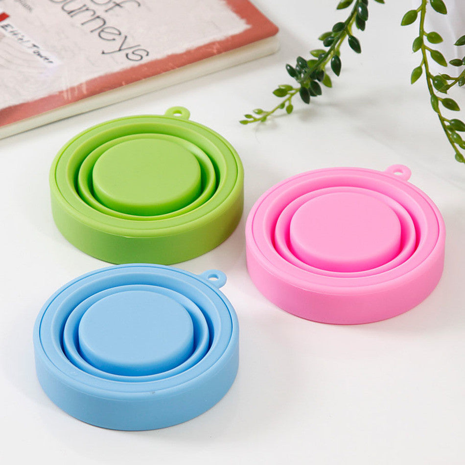 Silicone Retractable Folding Water Cup